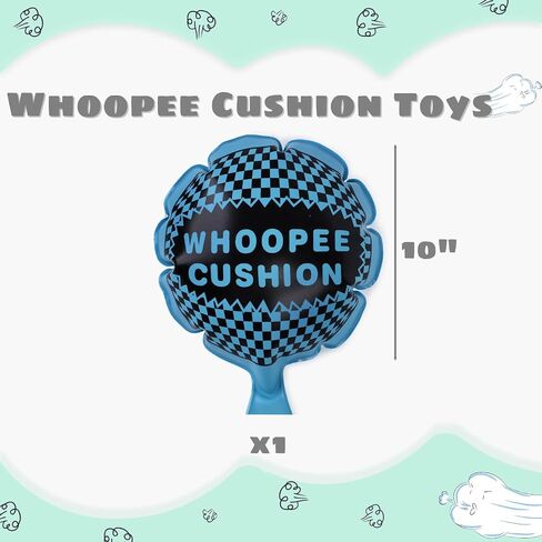 POPLAY 3 Packs Whoopee Cushions, Fart Prank for Novelty Party Favors Kids and Adults Fart Pillow Novelty Gifts in Saudi Arabia