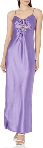 The Drop Women's Shelby Tie-Up Cutout Slip Dress in Saudi Arabia