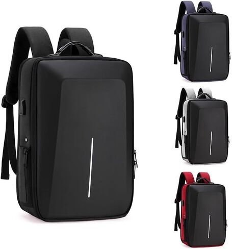 laptop ergonomic backpack women - men's back pack minimalist rucksack tech backpack (Gray), 36-59 Litres in Saudi Arabia