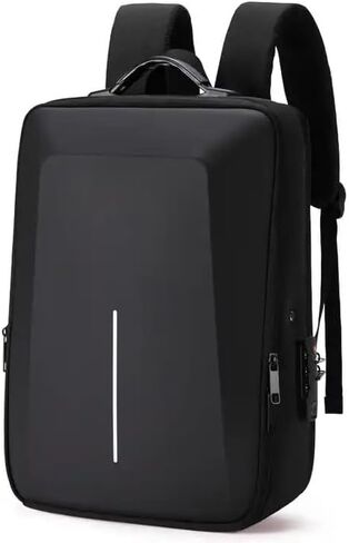 laptop ergonomic backpack women - men's back pack minimalist rucksack tech backpack (Gray), 36-59 Litres in Saudi Arabia
