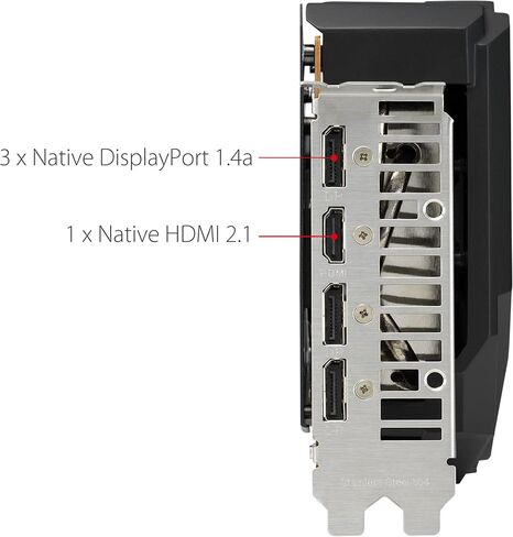 ASUS ROG-STRIX-RX6650XT-O8G-GAMING Graphic Card ROG Herculx Graphics Card Anti-Sag Holder Bracket in Saudi Arabia