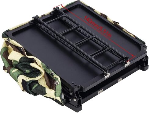 AMK RC Simulated Luggage Rack Roof Tent, RC Crawler Car roof Decoration, RC Crawler Decorative Accessories, for 1/8 1/10 Crawler Car Axial SCX10 RC4WD TRX4 Tamiya CC01 LC80 Body Accessories in Saudi Arabia
