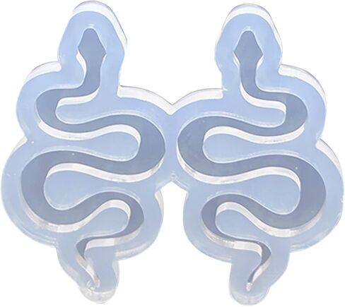 Angel Wings Cute Snake Mold Clear Silicone Mold for UV Resin Epoxy Resin Crafting Jewellery DIY Charms, Chocolate Candy Silicone Mold for Cake Decoration in Saudi Arabia
