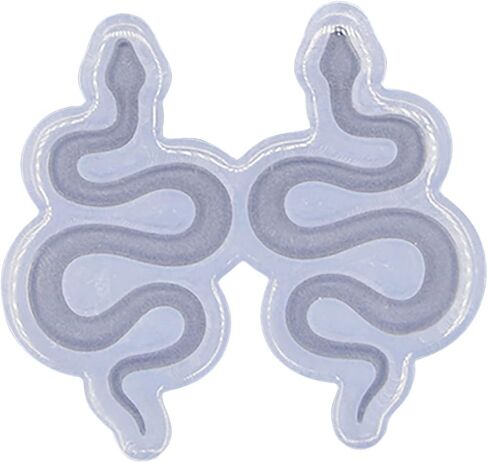 Angel Wings Cute Snake Mold Clear Silicone Mold for UV Resin Epoxy Resin Crafting Jewellery DIY Charms, Chocolate Candy Silicone Mold for Cake Decoration in Saudi Arabia