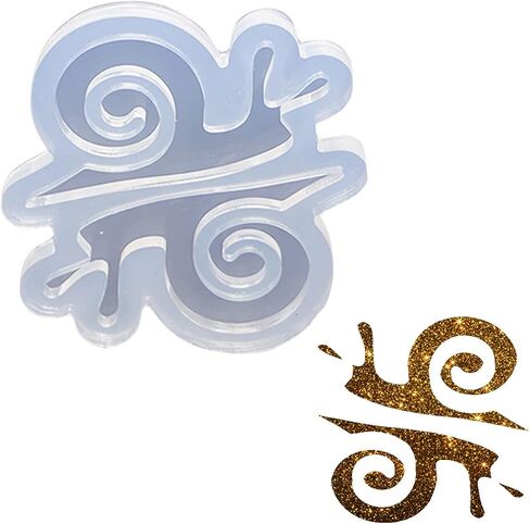 Angel Wings Cute Snake Mold Clear Silicone Mold for UV Resin Epoxy Resin Crafting Jewellery DIY Charms, Chocolate Candy Silicone Mold for Cake Decoration in Saudi Arabia