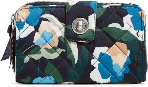 محفظة Vera Bradley النسائية ذات الأداء العالي ذات القفل الدوار مع حماية RFID in Saudi Arabia