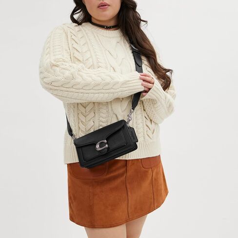 Coach Tabby Shoulder Bag 20, Black in Saudi Arabia