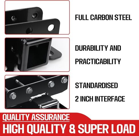 وصلة وصلة مقطورة 2 بوصة لسيارة فورد برونكو 2/4 باب 2021 2022 2023 وصلة وصلة المصد الخلفي الثقيلة ملحقات استقبال برونكو in Kuwait