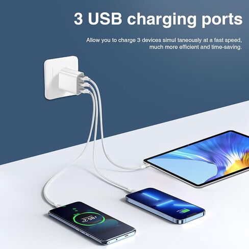كابل شاحن USB C إلى USB C 3 حزم كابل شحن من النوع C شحن سريع كابل USBC إلى USBC لهاتف iPhone 15 Pro Max Plus Samsung S23 Note 20 iPad Pro Air Mini MacBook in Kuwait