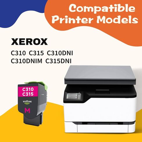 C310 C315 Black Toner Cartridge 3000 Page Yield Replacement for Xerox 006R004356 for Xerox C310 C315 C310DNI C310DNIM C315DNI Printer in Saudi Arabia