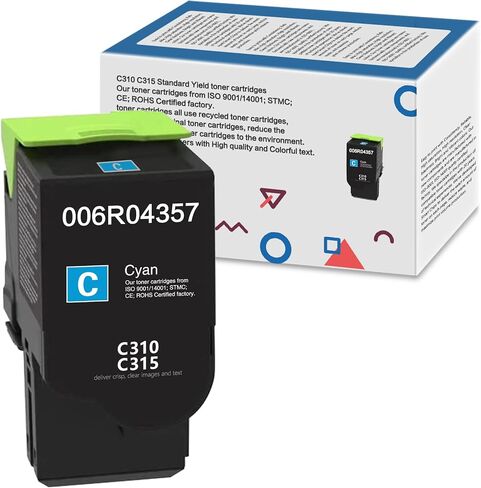 C310 C315 Black Toner Cartridge 3000 Page Yield Replacement for Xerox 006R004356 for Xerox C310 C315 C310DNI C310DNIM C315DNI Printer in Saudi Arabia