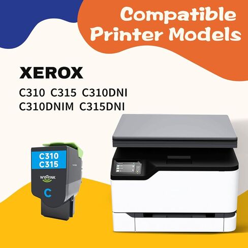 C310 C315 Black Toner Cartridge 3000 Page Yield Replacement for Xerox 006R004356 for Xerox C310 C315 C310DNI C310DNIM C315DNI Printer in Saudi Arabia