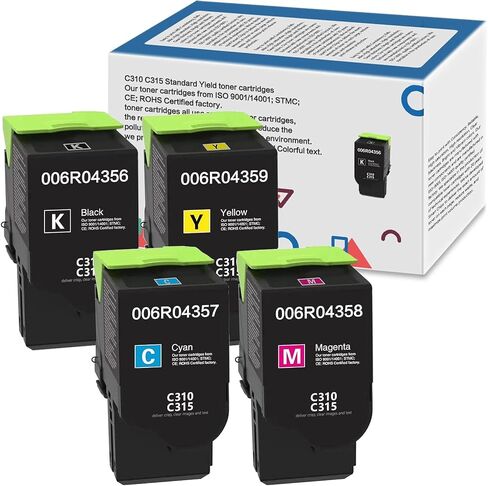 C310 C315 Black Toner Cartridge 3000 Page Yield Replacement for Xerox 006R004356 for Xerox C310 C315 C310DNI C310DNIM C315DNI Printer in Saudi Arabia
