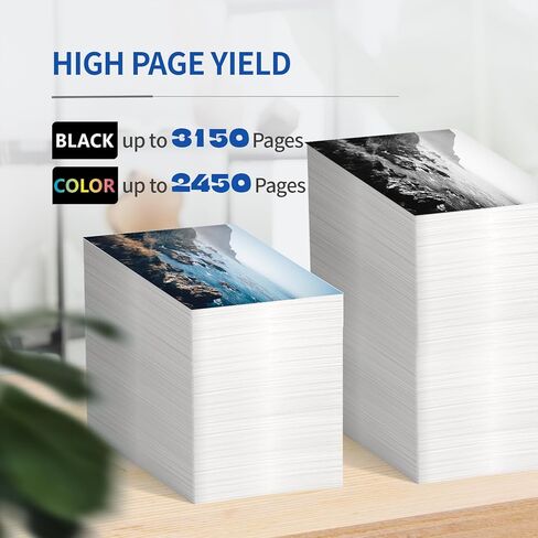 خراطيش حبر INKCLOUD 206X مكونة من 4 قطع (مع شريحة) بديلة متوافقة لـ HP 206X A W2110A W2110X تعمل مع حبر طابعة HP Color Pro MFP M283fdw M283cdw M283 Pro M255 M255dw حبر عالي الإنتاجية in Kuwait