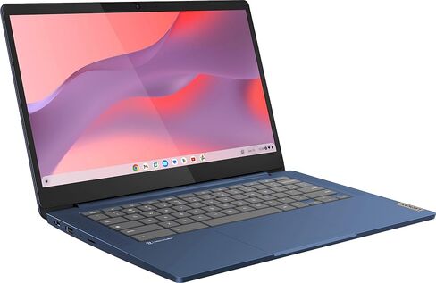Lenovo Newest Flagship Chromebook, 14'' FHD Touchscreen Slim Thin Light Laptop Computer, 8-Core MediaTek Kompanio 520 Processor, 4GB RAM, 64GB eMMC, WiFi 6,Chrome OS (Renewed), Abyss Blue in Saudi Arabia