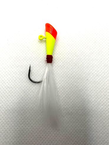 Shad Darts Fishing Lures - (Fishing Assorted Lures - 25 Pack). Effective and Working 1/4 oz jig Heads with bucktail, Best for Crappie, American Shad, Bass, Walley, Panfish. in Saudi Arabia
