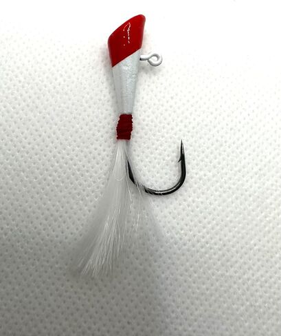 Shad Darts Fishing Lures - (Fishing Assorted Lures - 25 Pack). Effective and Working 1/4 oz jig Heads with bucktail, Best for Crappie, American Shad, Bass, Walley, Panfish. in Saudi Arabia