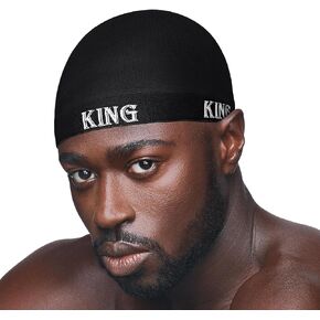 Red by Kiss Fashion Wave Cap, Ultra-Stretch Fit, Durable Elastic Band, All Day Hair Compression, Perfect Layering with Durag