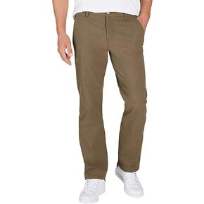 Weatherproof Vintage Men's Performance Weather-Flex Flex Flat-Font Pant, Brown