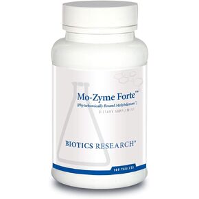 Biotics Research MoZyme Forte Molybdenum 15 mcg, Liver Support, Detoxification, Essential Trace Element, Healthy Metabolism, Antioxidant Support 1 Tablets