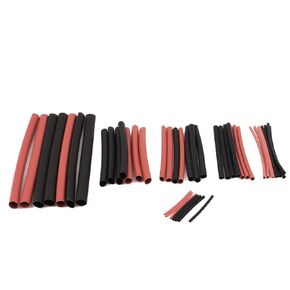 uxcell 42 Pcs 2:1 Heat Shrink Tube Wire Wrap Assortment Tubing Sleeve 6 Sizes