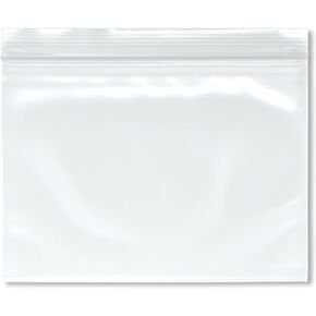 Plymor 7" x 5" (Pack of 100), 4 Mil Heavy Duty Zipper Reclosable Plastic Bags
