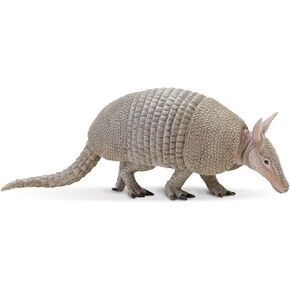 Safari Ltd. Armadillo Figurine - Detailed 6.75" Plastic Model Figure - Fun Educational Play Toy for Boys, Girls & Kids Ages 18M+