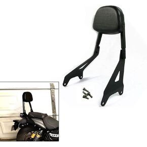 Detachable Backrest Sissy Bar With Pad Replacement For Yamaha Bolt XV950 XVS950 2013 2014 2015 2016 2017 2018 2019 (For Yamaha Bolt A)