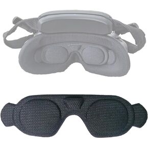 Replacement Face Cushion Cover Lens Protector Cover Compatible for DJI Goggles 3 Soft Foam Sponge Eye Pad Compatible for DJI Avata 2 Goggles 3 Face Padding Sweat-Proof Non-Slip Accessories
