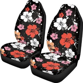 Red Ladybug Car Seat Cover Front Seat Only,2 Pack Vehicle Seat Cover Protector Universal Fit for Truck SUV
