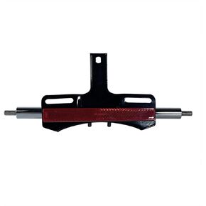 Black Turn Signal Relocation Kit For Harley Dyna 02-17 XL 04-Up