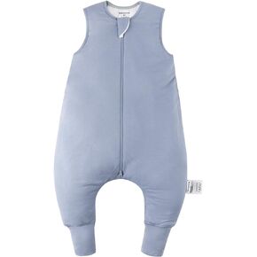 BubblePanda Rayon Made from Bamboo Toddler Sleep Sack with Feet 6-12 Months 0.5 Tog Ultra Soft Toddler Sleeping Sack Baby Sleep Bag Walker Wearable Blanket with Legs 2-Way Zipper Lightweight