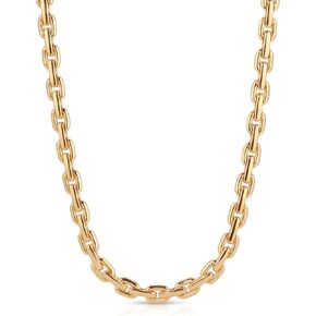 Ettika Gold Chain Necklace Women. Chain Necklaces For Women,18K Gold Plated. Solid Chain Necklace, Gold Chain For Women. Jewelry