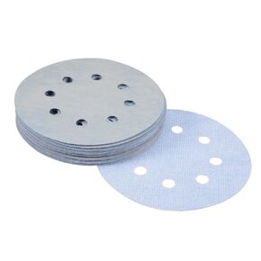 uxcell 20Pcs 5 Inch 8 Hole Hook and Loop Sanding Disc 5000 Grit Flocking Sandpaper Random Orbital Sander Paper