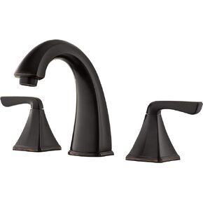 Pfister Selia Bathroom Sink Faucet, 8-Inch Widespread, 2-Handle, 3-Hole, Tuscan Bronze Finish, LF049SLYY