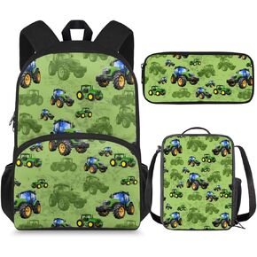 School Backpack Set 3 in 1 Dolphin Bookbag and Lunch Box Set for Kindergarten Girls Kawaii 15 inch Heavy Duty Schoolbag Book Bag for Preschool Kindergarten Daycare Bags