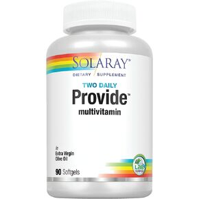 SOLARAY Provide Multivitamin | Two Daily | 90 CT