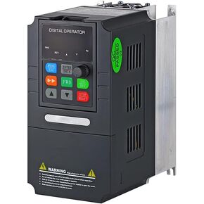 ATO 480V 3-Phase VFD Inverter, 2hp 1.5kW Three Phase Input Output VFD Variable Frequency Drive, 3 Phase 50Hz/60Hz Input 0.00~400.00Hz Output VFD(480)