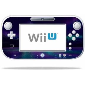 غلاف MightySkins متوافق مع غلاف وحدة تحكم Nintendo Wii U Gamepad Aurora Borealis