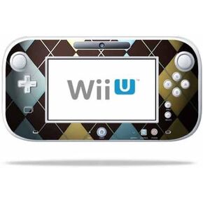 MightySkins Skin Compatible with Nintendo Wii U Gamepad Controller wrap Sticker Skins Argyle