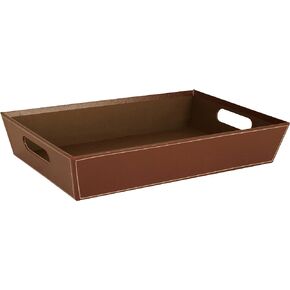 Wald Imports Black Paperboard 17" Decorative Paperboard Trays