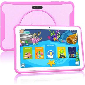 okulaku Kids Tablet 10.1 inch Android Toddler Tablet 32GB Tablet for Kids APP Preinstalled & Parent Control Kids Learning Tablet WiFi Camera YouTube Tablet for Boys Girls
