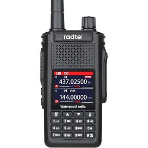 Radtel RT-630 IP67 Waterproof 10W Full Bands Ham Radio, Aviation Air Band Long Range Handheld Walkie Talkie, Wireless Copy Frequency, USB-C, 2600mAh Battery