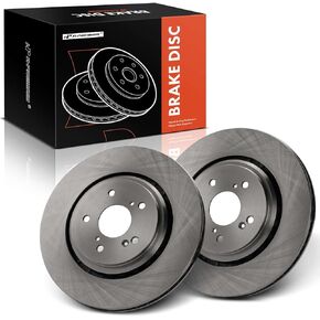 A-Premium 12.60 inch (320mm) Front Vented Disc Brake Rotors Compatible with Select Acura Models - MDX 2014-2016, TLX 2015-2020, 2-PC Set