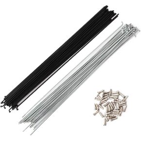 BaveL Steel Spokes Mountain Bike Spokes MTB 162mm-173mm w/Nipples 36PCS