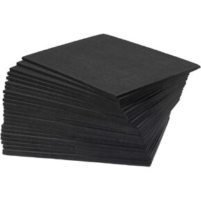 uxcell EVA Foam Sheets Black 12 Inch x 9 Inch 6mm Thickness for Crafts DIY Pack of 24