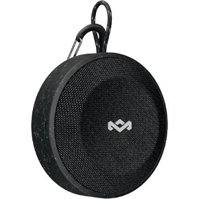 House of Marley No Bounds: Waterproof Speaker with Wireless Bluetooth Connectivity, 10 Hours of Indoor/Outdoor Playtime, and Sustainable Materials, Red