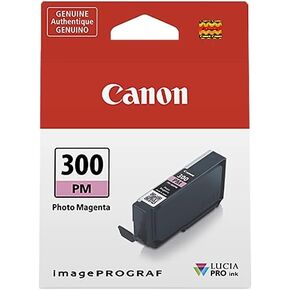 Canon PFI-300 Lucia PRO Ink, Photo Magenta, Compatible to imagePROGRAF PRO-300 Printer, Standard (4198C002)