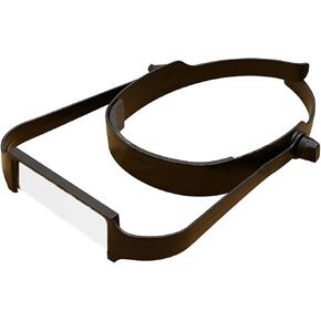 1SET Random Color Sheet Hands-free Magnifier Magnifying Glass Headband Adjustable Bracket Tool Head Wearing Middle-aged Home ABS Plastic Reading
