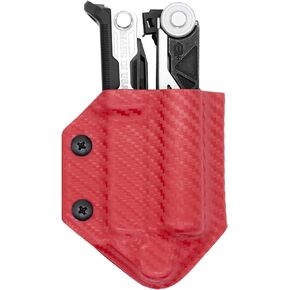 Clip & Carry Kydex Multitool Sheath for Gerber Center-Drive w/Optional Bit Sidecar Holder ~ Made in USA (Multi-Tool & Bits not Included) Multi Tool Holster